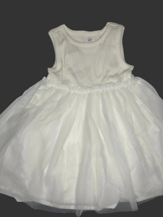 Embroidered First Birthday Dress